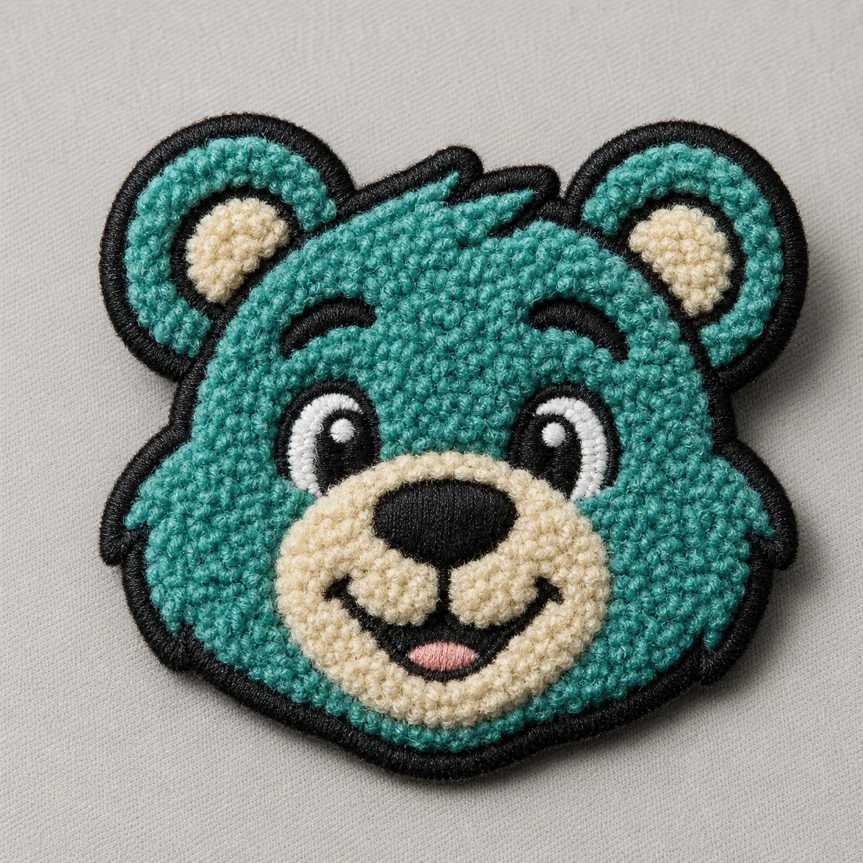 Chenille mascot patches for team apparel